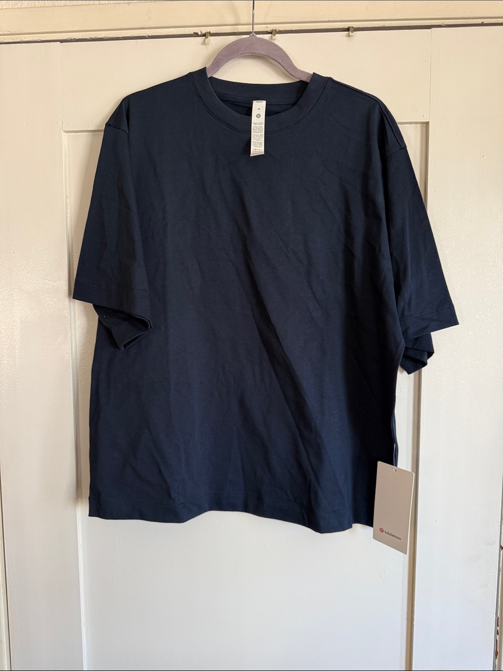 New Lululemon athletica Navy Short-Sleeve Crew Tee - Picture 1 of 4